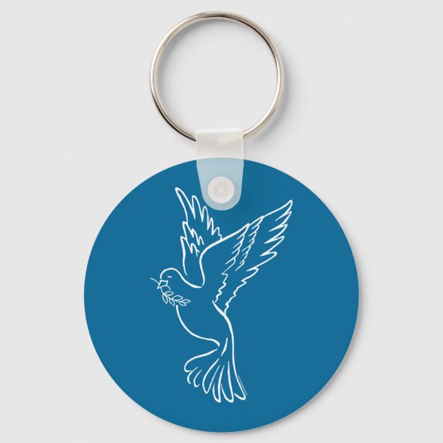 Chaveiro Dove of Peace (Frente)