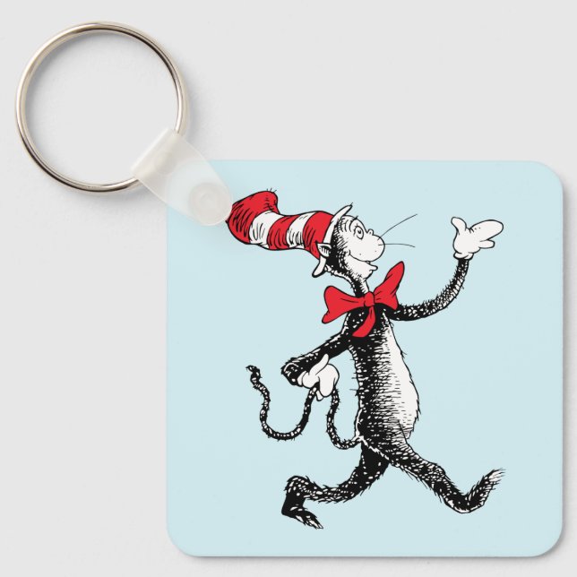 Chaveiro Dr. Seuss | Gato no Chapéu Passarela do Gato (Frente)
