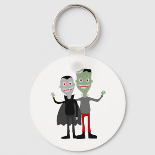 Chaveiro Dracula & Frankenstein