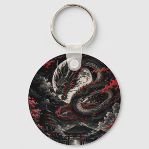 Chaveiro Dragão da Lua de Sangue