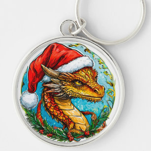 Chaveiro Dragão de Natal