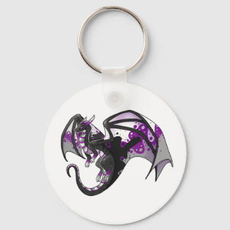 Chaveiro Dragão do Orgulho Demisexual