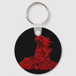 Chaveiro Dragão pequeno Vermelho