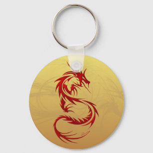 Chaveiro Dragão tribal