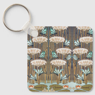 Chaveiro Dragões Água Lírios Marsh Art Nouveau