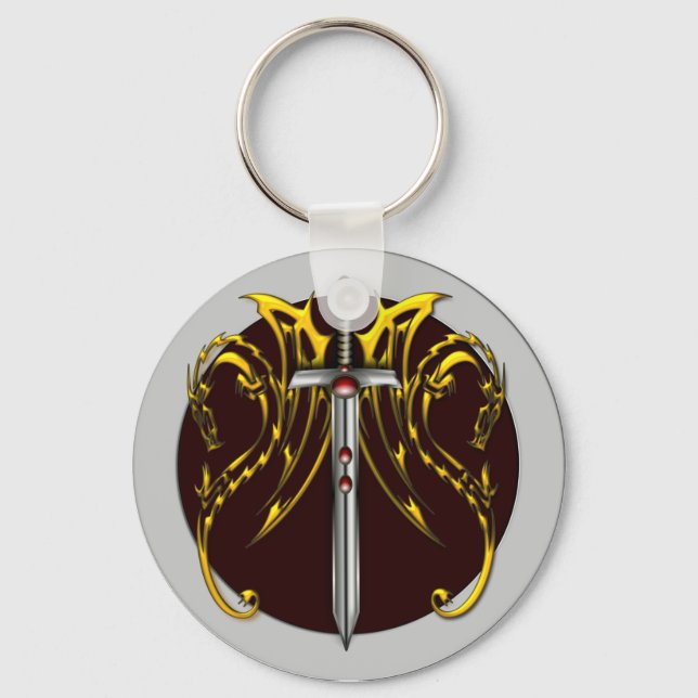 CHAVEIRO DRAGÕES E ESPÉCIE (Frente)