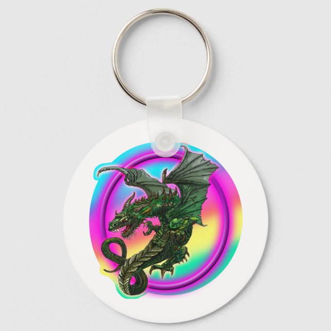 Chaveiro Dragon design (Frente)