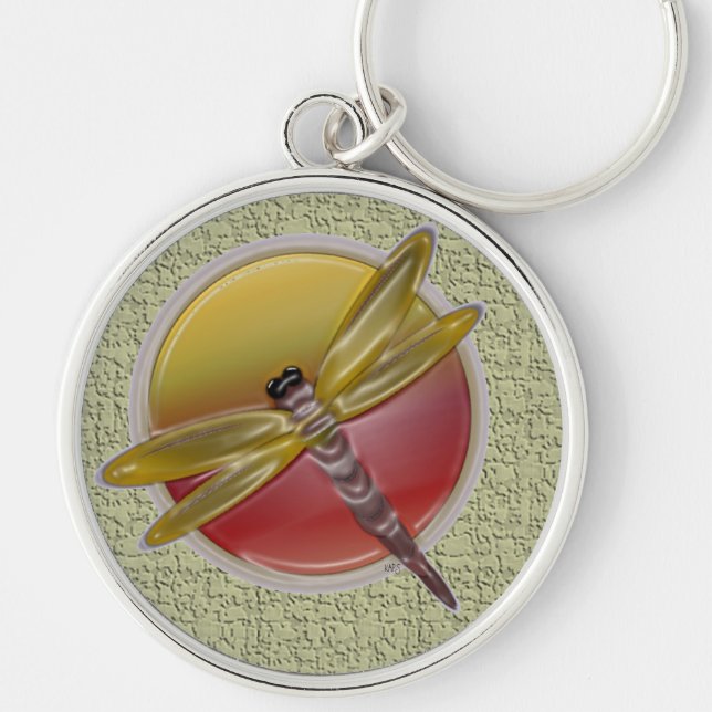 Chaveiro Dragonfly Art (Frente)