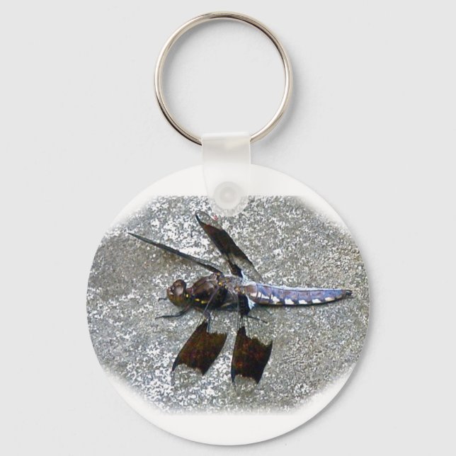 Chaveiro Dragonfly Azul (Frente)