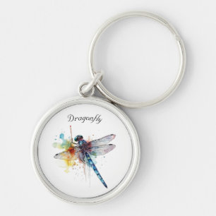 Chaveiro Dragonfly Colorida personalizável