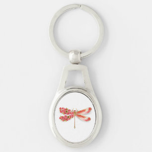 Chaveiro Dragonfly com joalheria sakura