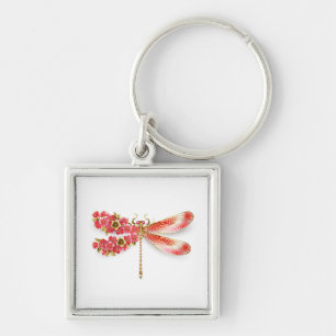 Chaveiro Dragonfly com joalheria sakura