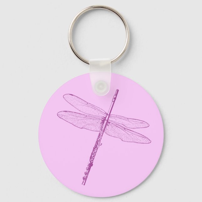 Chaveiro Dragonfly Flute (Frente)