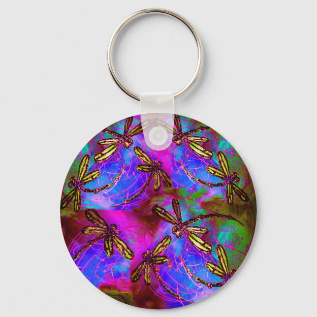 Chaveiro Dragonfly Hippy Flit (Frente)