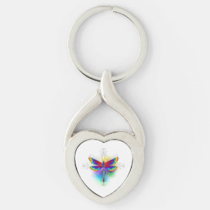 Chaveiro Dragonfly Poligonal