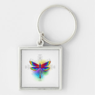 Chaveiro Dragonfly Poligonal