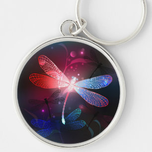 Chaveiro Dragonfly vermelha