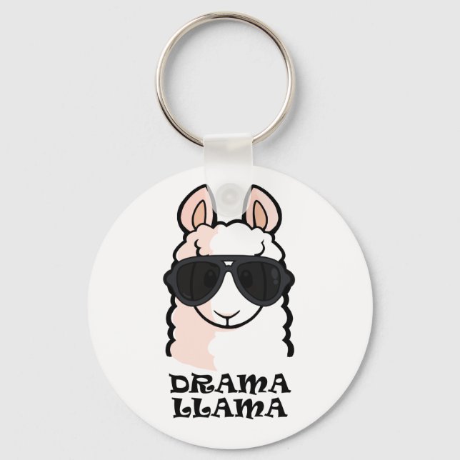 Chaveiro Drama Llama (Frente)