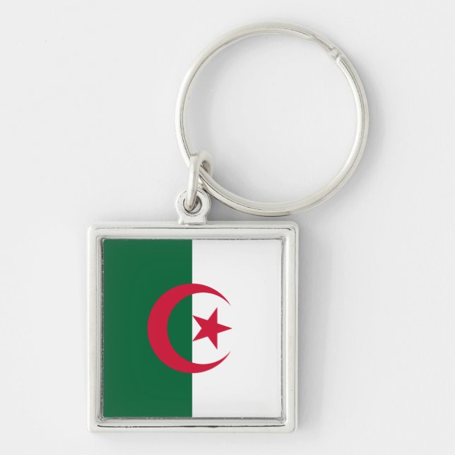 Chaveiro Drapeau Algérie (Frente)