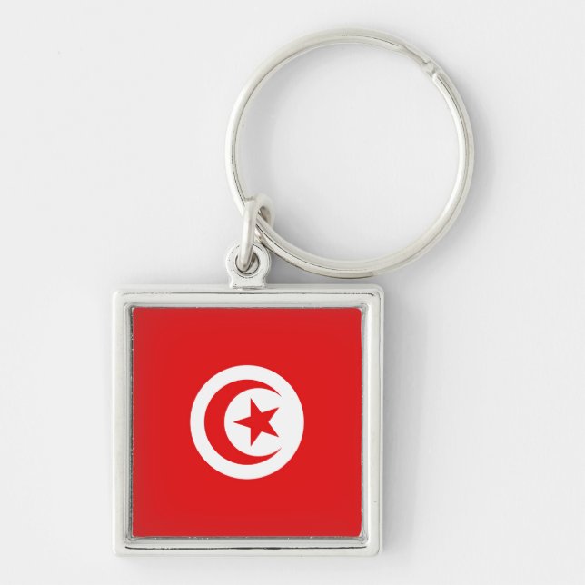 Chaveiro Drapeau Tunisie (Frente)