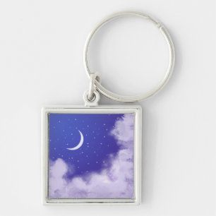 Chaveiro DreamNight Sky com Moon Crescente