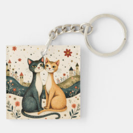 Chaveiro Dreamy Cats