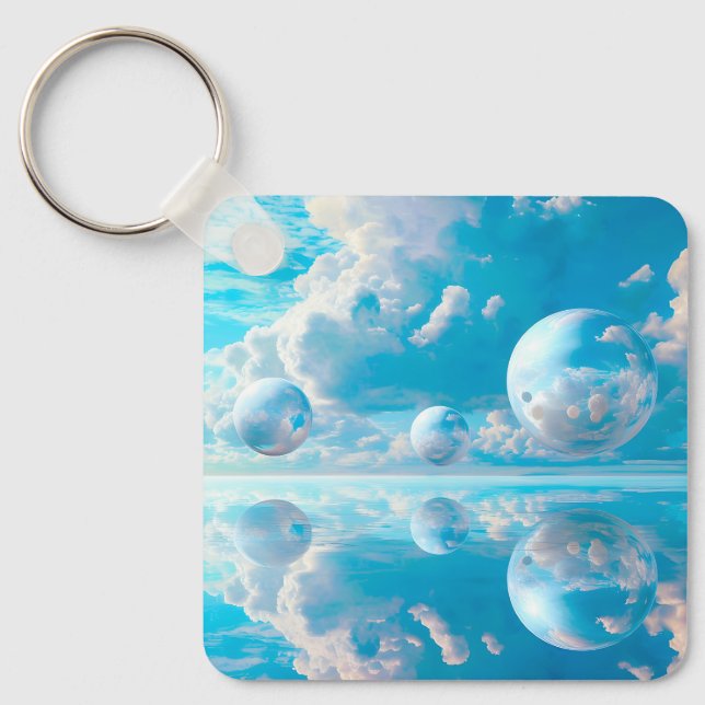 Chaveiro Dreamy Sky Surreal Nature Landscape (Frente)