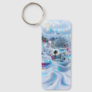 Chaveiro Dreamy Winter Wonderland Lights