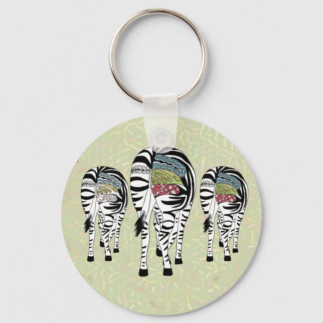 Chaveiro Drei Zebras (Frente)