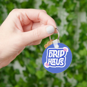 Chaveiro Drip Haus – Logotipo Retro Divertido