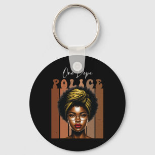 Chaveiro Droga Africana Polícia Preta Para Rainha Melanina
