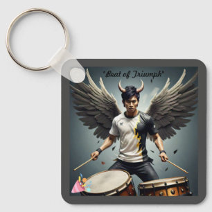 Chaveiro "Drumbeat de Sucesso"