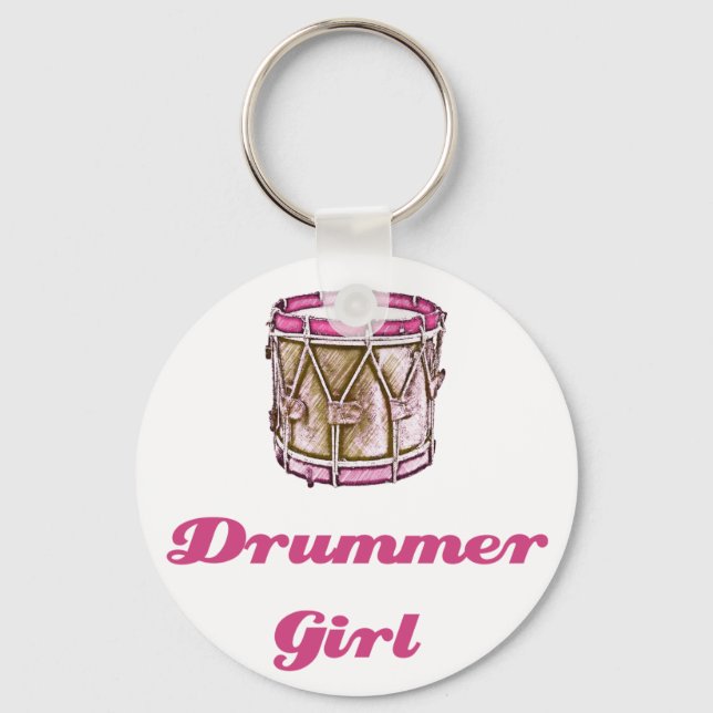 Chaveiro Drummer Girl (Frente)