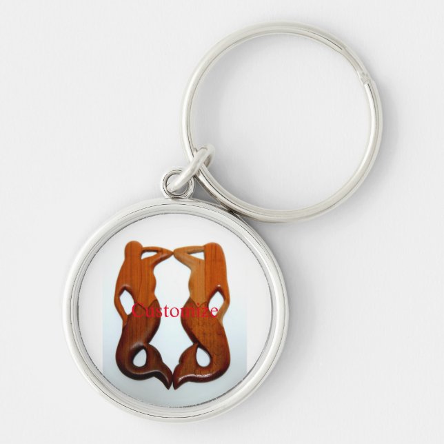 Chaveiro Duas sereias Thunder_Cove (Frente)