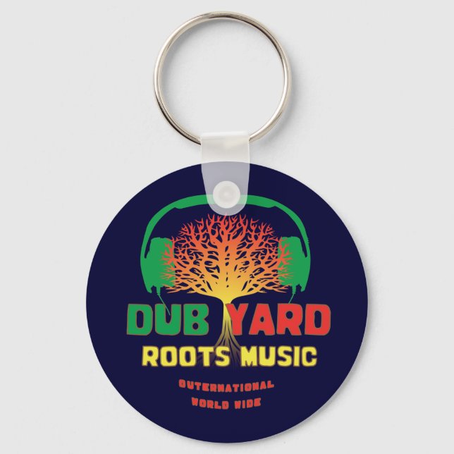Chaveiro Dub Yard Roots Music (Frente)
