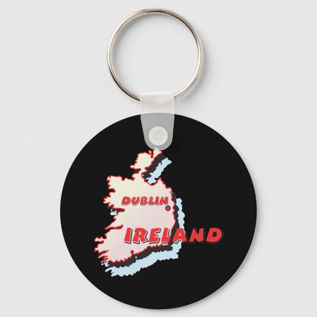 Chaveiro Dublin Irlanda (Frente)