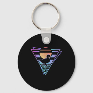 Chaveiro Duck Retro 80s EDM Synthwave Gift-Shirt
