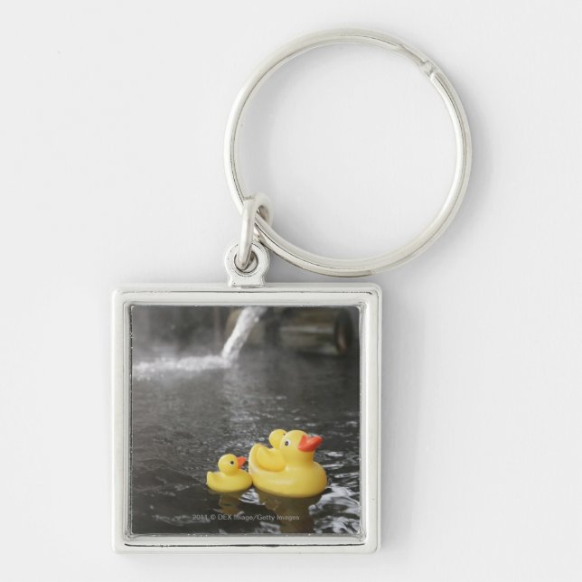 Chaveiro Duckies de borracha japonês (Frente)
