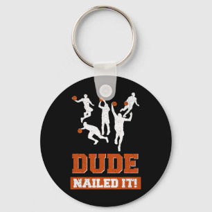 Chaveiro Dude Nails Os Jogadores De Basquete Jogam Ball Gif