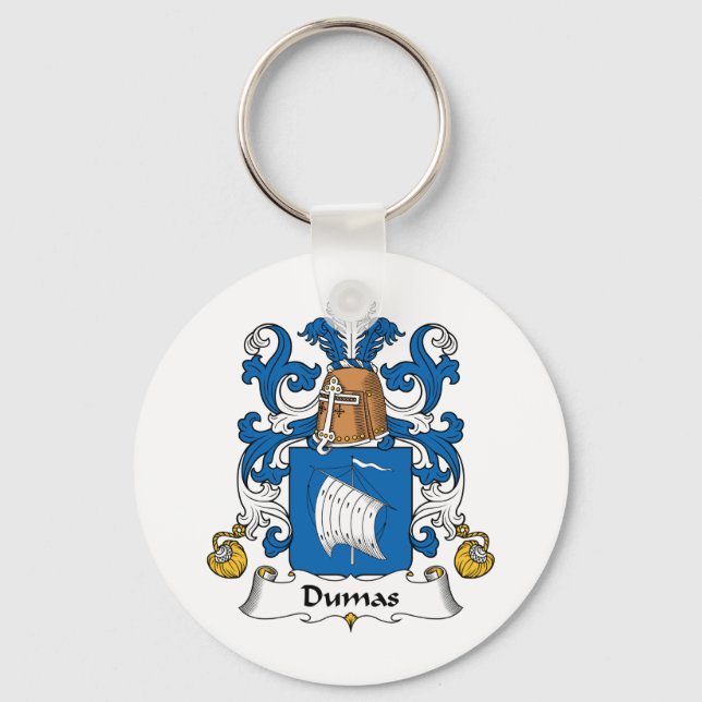 Chaveiro Dumas Family Crest (Frente)