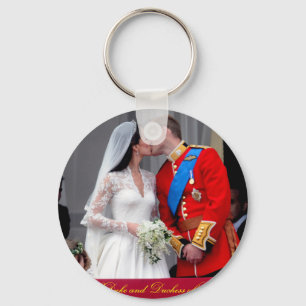 Chaveiro Duque e Duquesa do Casamento Real de Cambridge