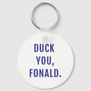 Chaveiro Duque Você Fonald Engraçado Trump Político