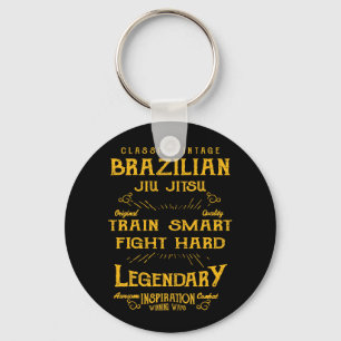 Chaveiro Duro de Luta Inteligente do Trem, Jiu Jitsu