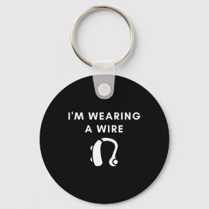 Chaveiro Duro de Ouvido Estou Usando um Aparelho Auditivo c