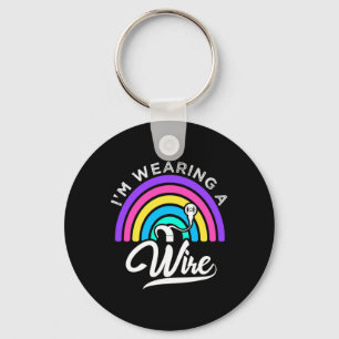 Chaveiro Duro de Ouvir Língua de Sinais Americana Diversão