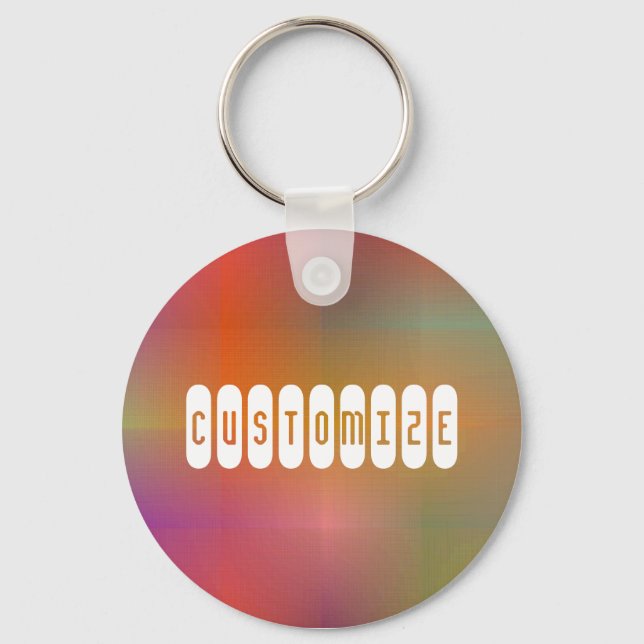 Chaveiro Dusky Color IV - Modelo (Frente)