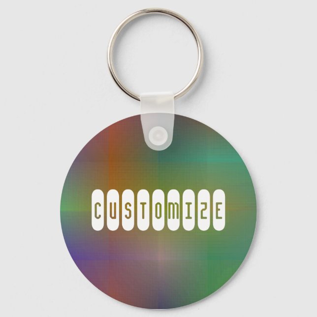 Chaveiro Dusky Color VI - Modelo (Frente)
