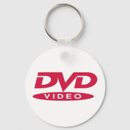 Chaveiro DVD Video Red Logo - Keys