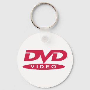 Chaveiro DVD Video Red Logo - Keys