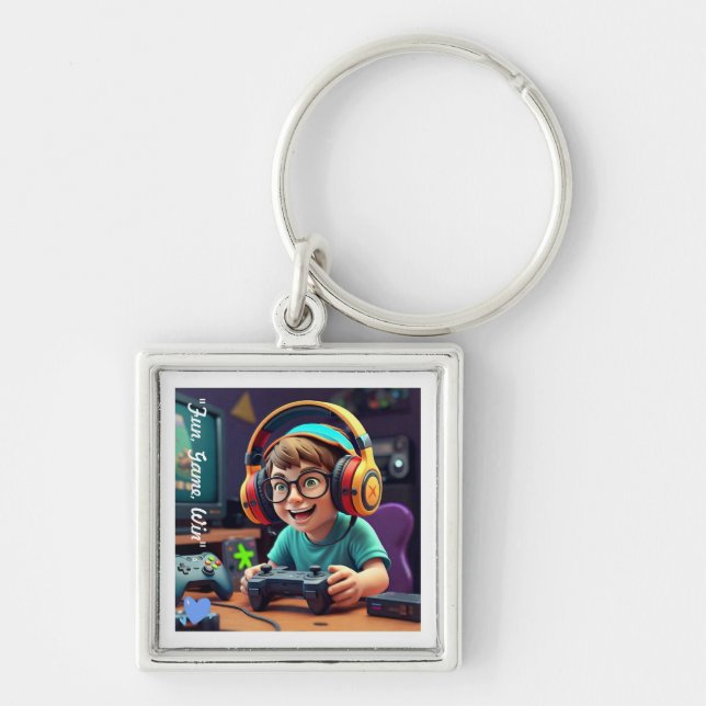 Chaveiro "Dynamic Gaming Cartoon" (Frente)